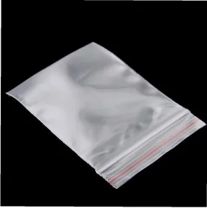 100 PCS Small Clear Zipper Bags Reclosable Ziplock Storage Reusable Plastic Bags for Jewelry Gift Card Candy 5X7 cm,Kitchen Accessories Lovely and practical