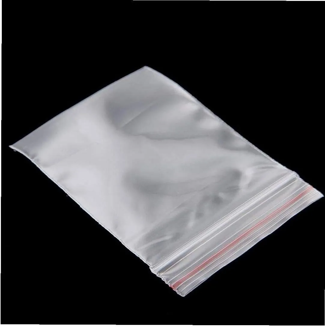 100 PCS Small Clear Zipper Bags Reclosable Ziplock Storage Reusable Plastic Bags for Jewelry Gift Card Candy 5X7 cm,Kitchen Accessories Lovely and practical