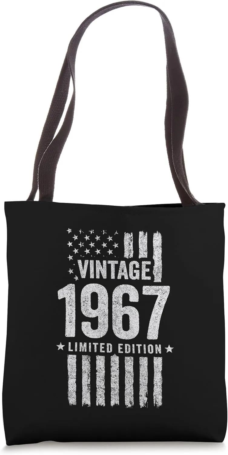 1967 Birthday - Born in 1967 - Limited Edition Vintage 1967 Tote Bag