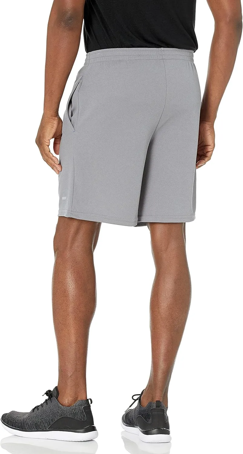 Amazon Essentials Men's Performance Tech Loose-Fit Shorts (Available in Big & Tall), Pack of 2