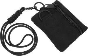 ARTIBETTER Hanging Wallet Lanyard for Men Compact Backpack Pouch for Coins Earphone Storage Bag Keychain