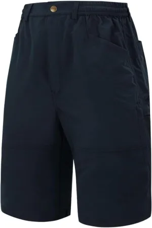 A.WAVE Men's Multi-Pockets Drawstring Elastic Waist Cargo Shorts Relaxed fit 11 inch Inseam Below Knee Quick Dry