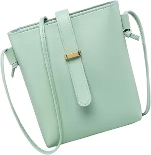 Bucket Bag Crossbody Handbag for Women Small Shoulder Bag Pu Leather Multi-function