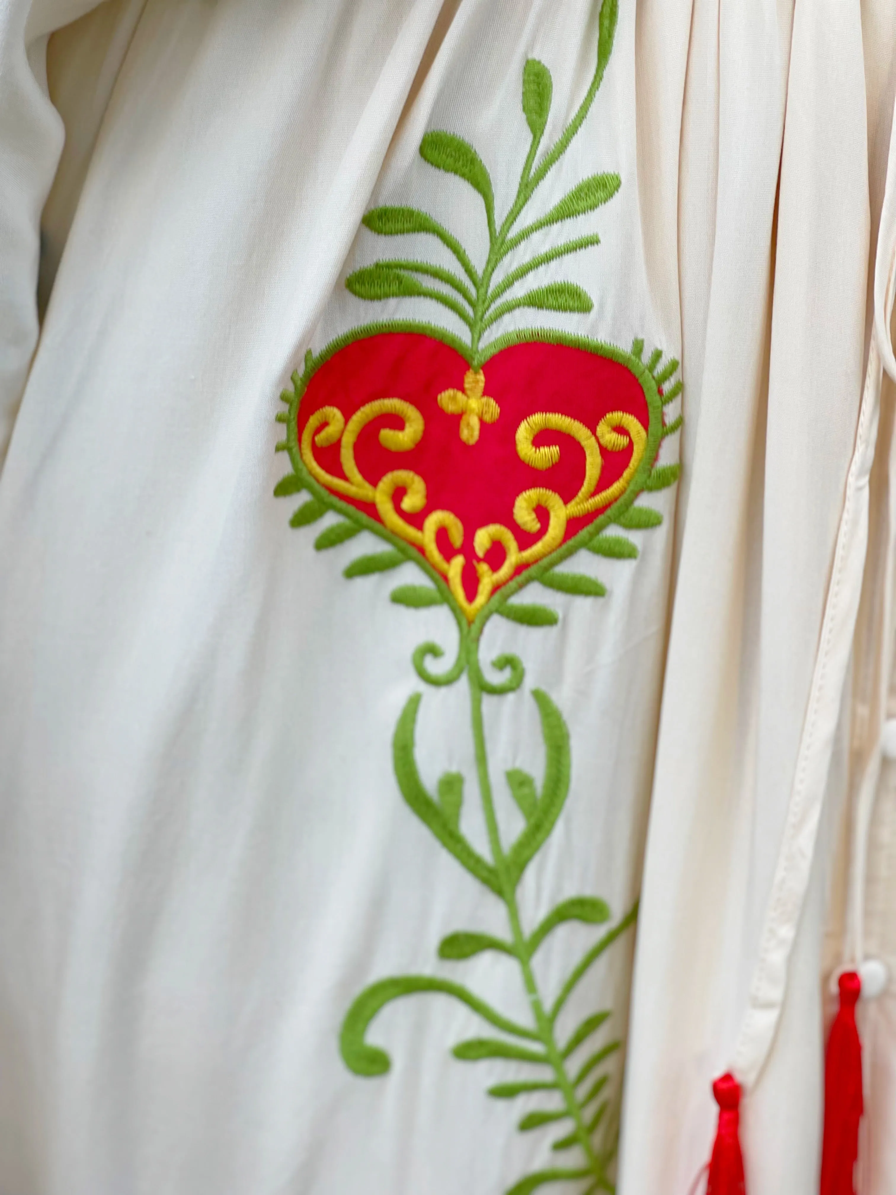 Carmen Embroidered Dress
