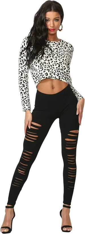 Cemi Ceri Women's J2 Love Ripped Cotton Legging