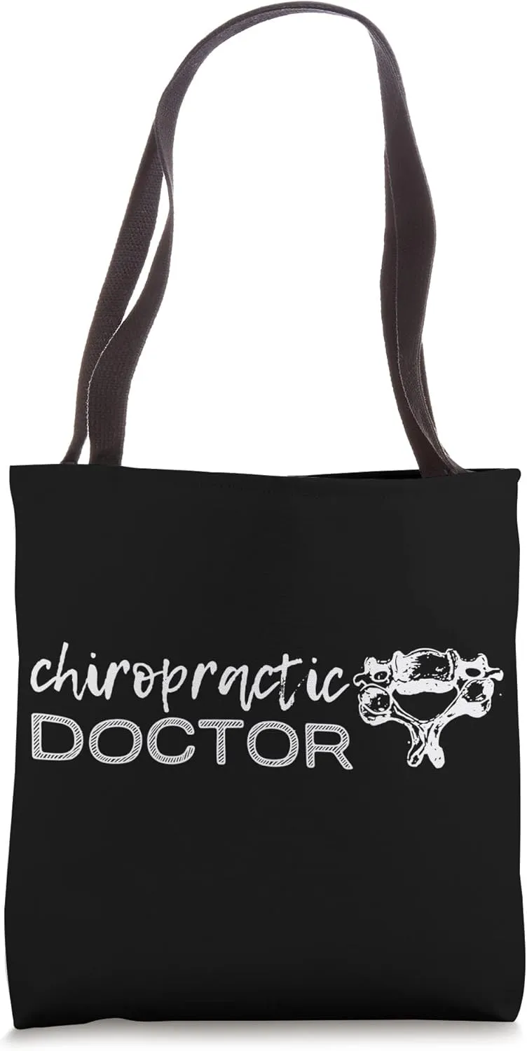 Chiropractic Doctor Funny Chiropractor Humor Chiro Spine Tote Bag