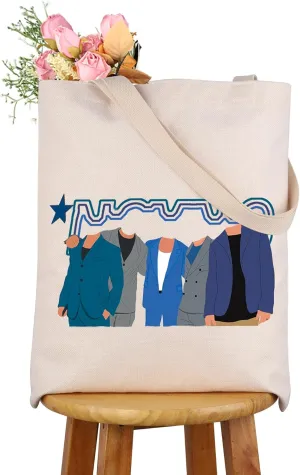 CMNIM Boy Band Music Group Inspired Gift 1995 American Member Travel Makeup Bag Singers Album Merch for Fans Music Gift