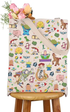 CMNIM Cartoon Movie Merchandise Gift T-y Inspired Characters Tote Bag Fans Gift Cartoon Movie Lover Travel Shoulder Bag