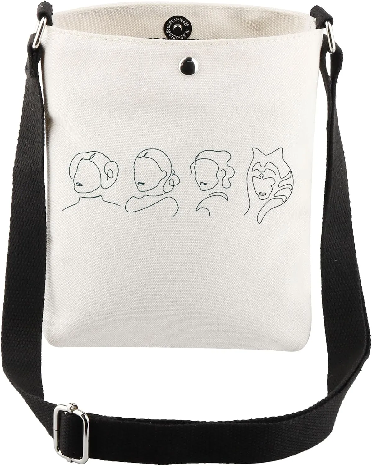 CMNIM Women of Star Movie Makeup Bag Girls Power Gift Princess Character Art Zipper Pouch for Wars Fans Travel Toiletry Bag (Women of Star CB)