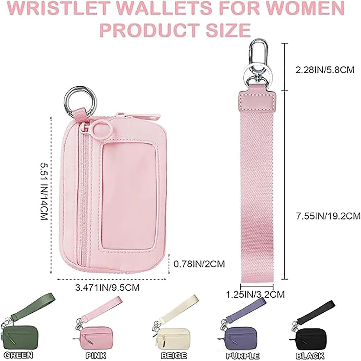 Corelration The Wallet 2nd Gen, Wristlet Nylon Wallets For Women, Waterproof Nylon Material,Suitable For Women'S Daily Travel
