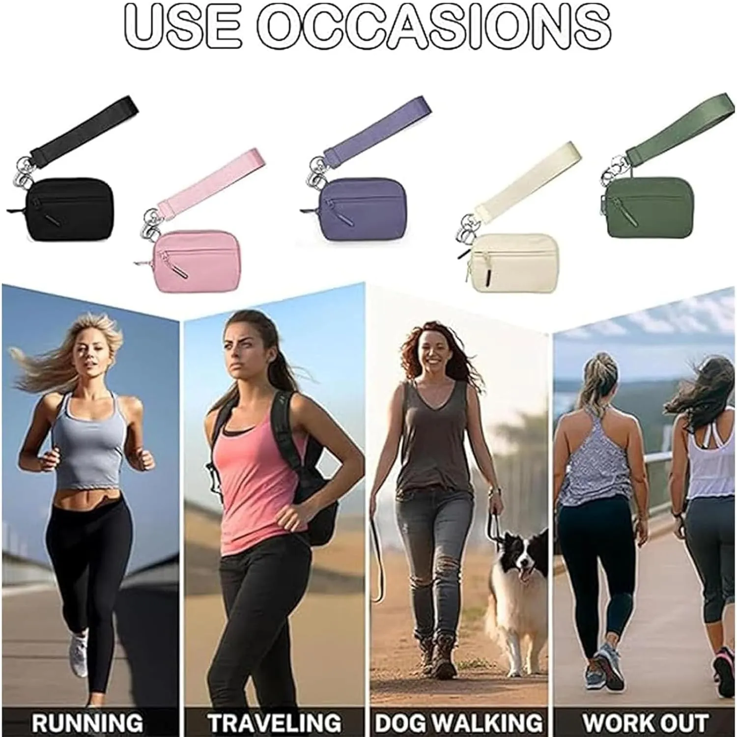 Corelration The Wallet 2nd Gen, Wristlet Nylon Wallets For Women, Waterproof Nylon Material,Suitable For Women'S Daily Travel