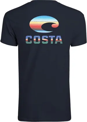 Costa Del Mar Men's Fiesta Short Sleeve Crewneck T-Shirt