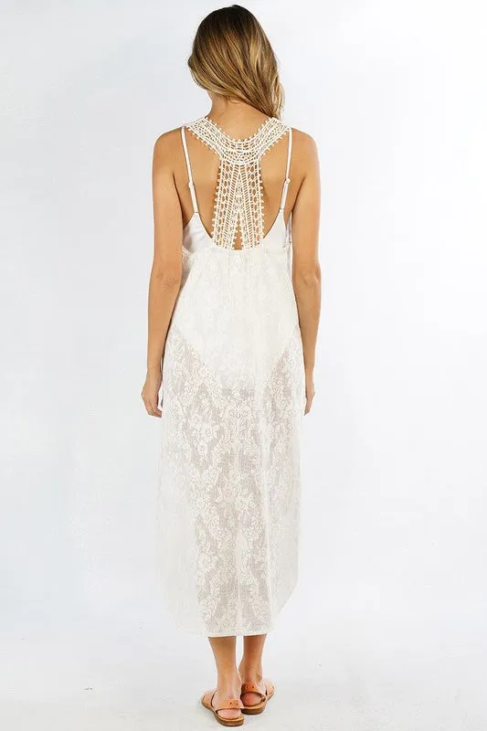 Crochet Back Cover-Up