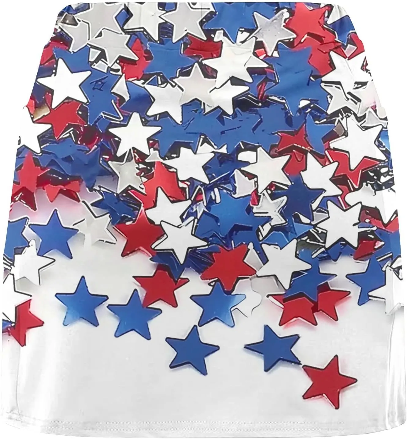 DDAPJ pyju 4th of July Tennis Skirt for Women High Waisted Athletic Skorts Running Workout Patriotic Skirts Skirted Shorts