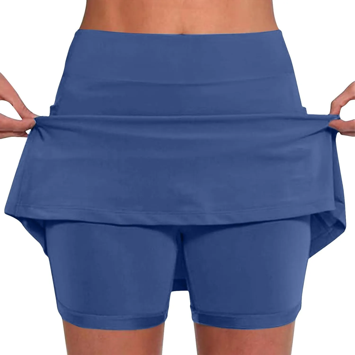 DDAPJ pyju Skorts for Women Plus Size Dressy Casual Athletic Golf Tennis Skirts 2025 Summer High Waist Skort Mini Skirt