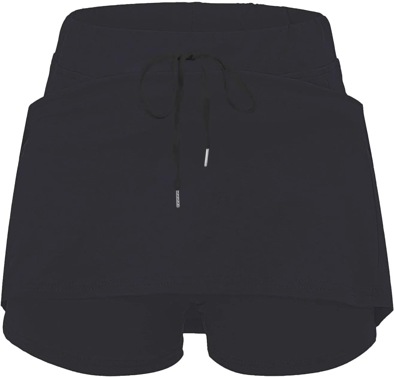 DDAPJ pyju Tennis Skirts for Women Summer Drawstring High Waisted Golf Skorts Running Athletic Skorts for Pickleball Casual
