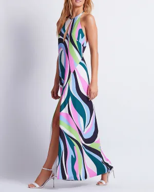 DELOS KEYHOLE MAXI DRESS