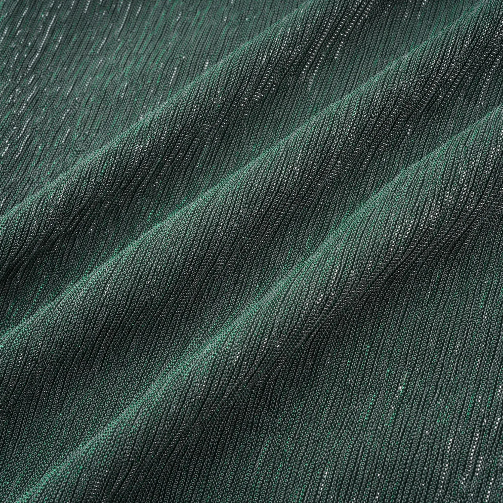 Delphine ribbon-design corset maxi dress in Green