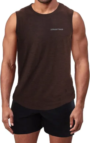 Different Touch Mens Active Gym Workout Sleeveless Shirt Quick Dry Crew Neck Muscle Tank Top