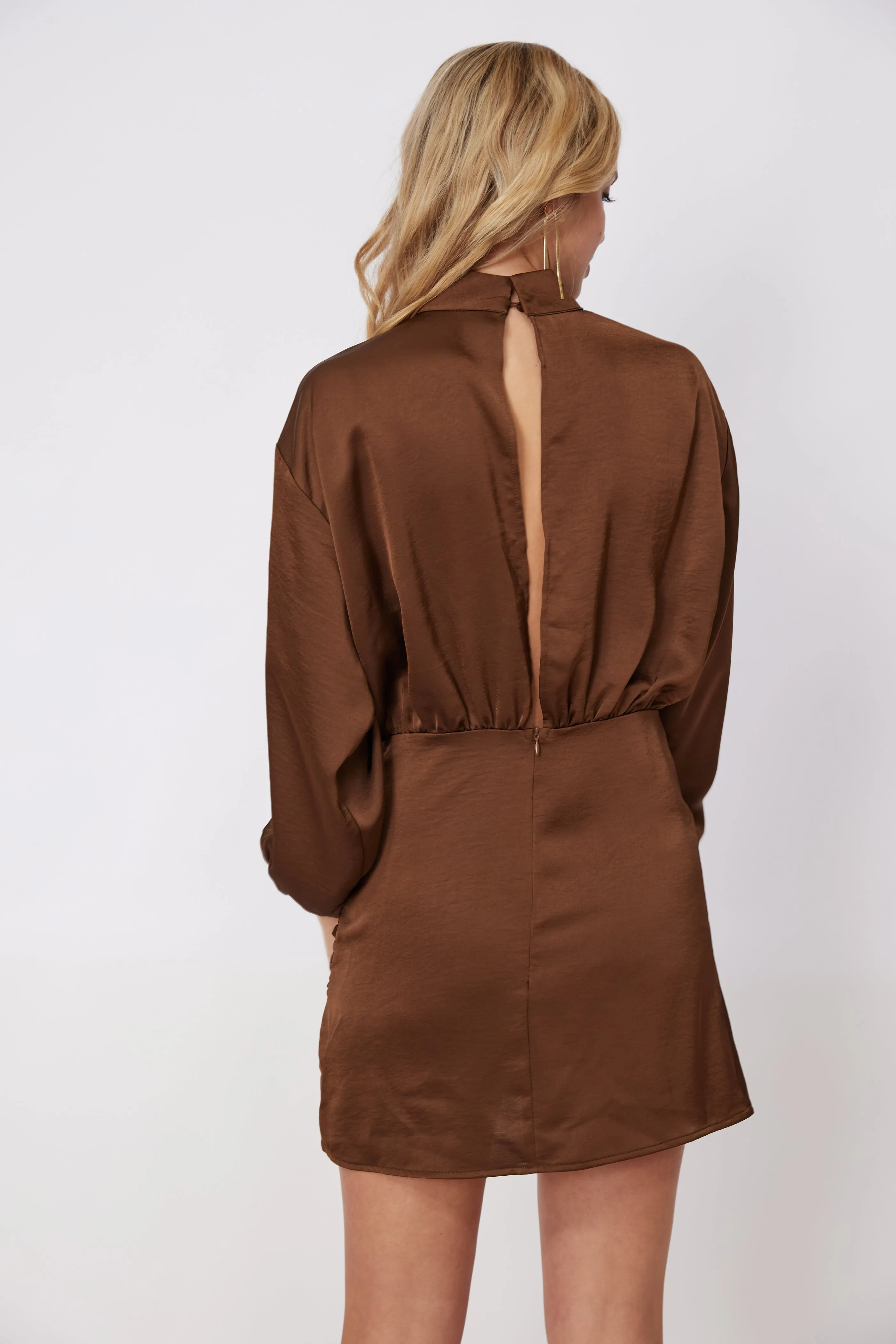 Elise Long Sleeve Mini Dress