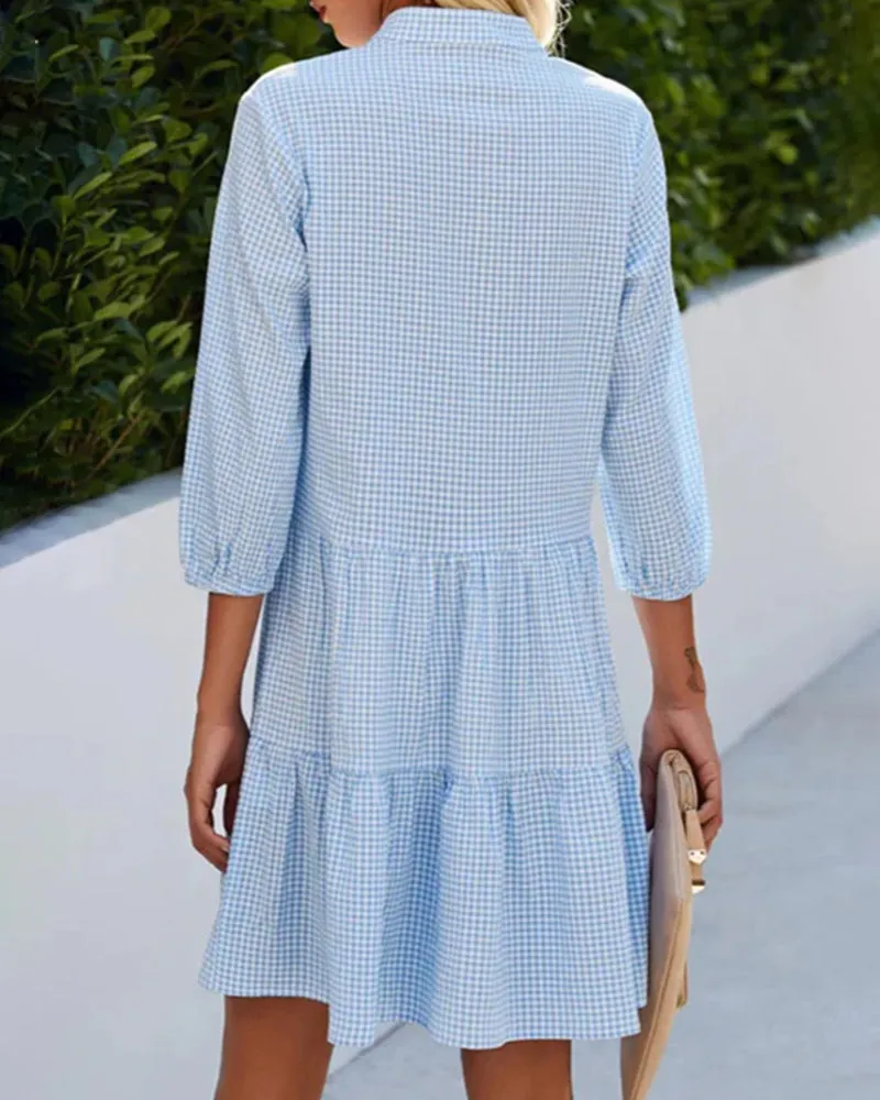 Fashion Canberra I Nancy Summer Plaid Dress