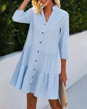 Fashion Canberra I Nancy Summer Plaid Dress