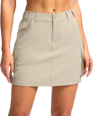 G Gradual Women's Skort 5 Pockets Cargo Skirt Golf Skirts Skorts for Women Casual Summer Hiking