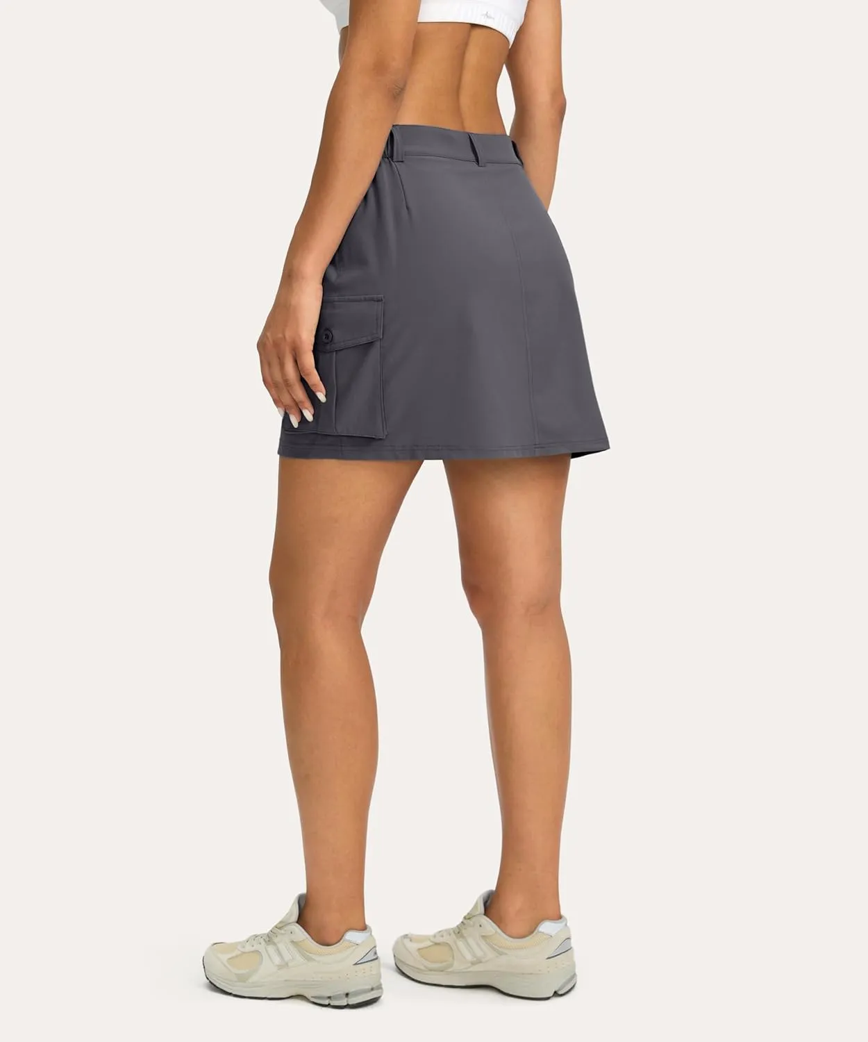 G Gradual Women's Skort 5 Pockets Cargo Skirt Golf Skirts Skorts for Women Casual Summer Hiking