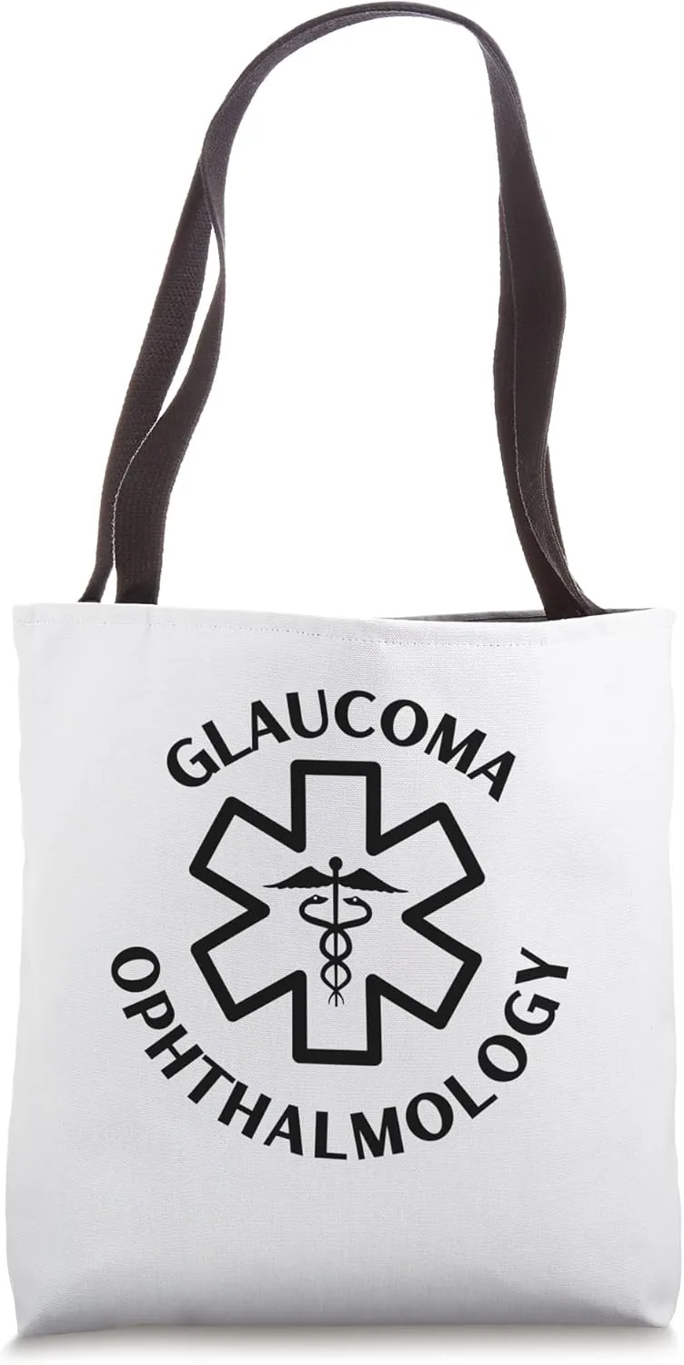 Glaucoma ophthalmology Doctor Nurse Medical Caduceus Tote Bag