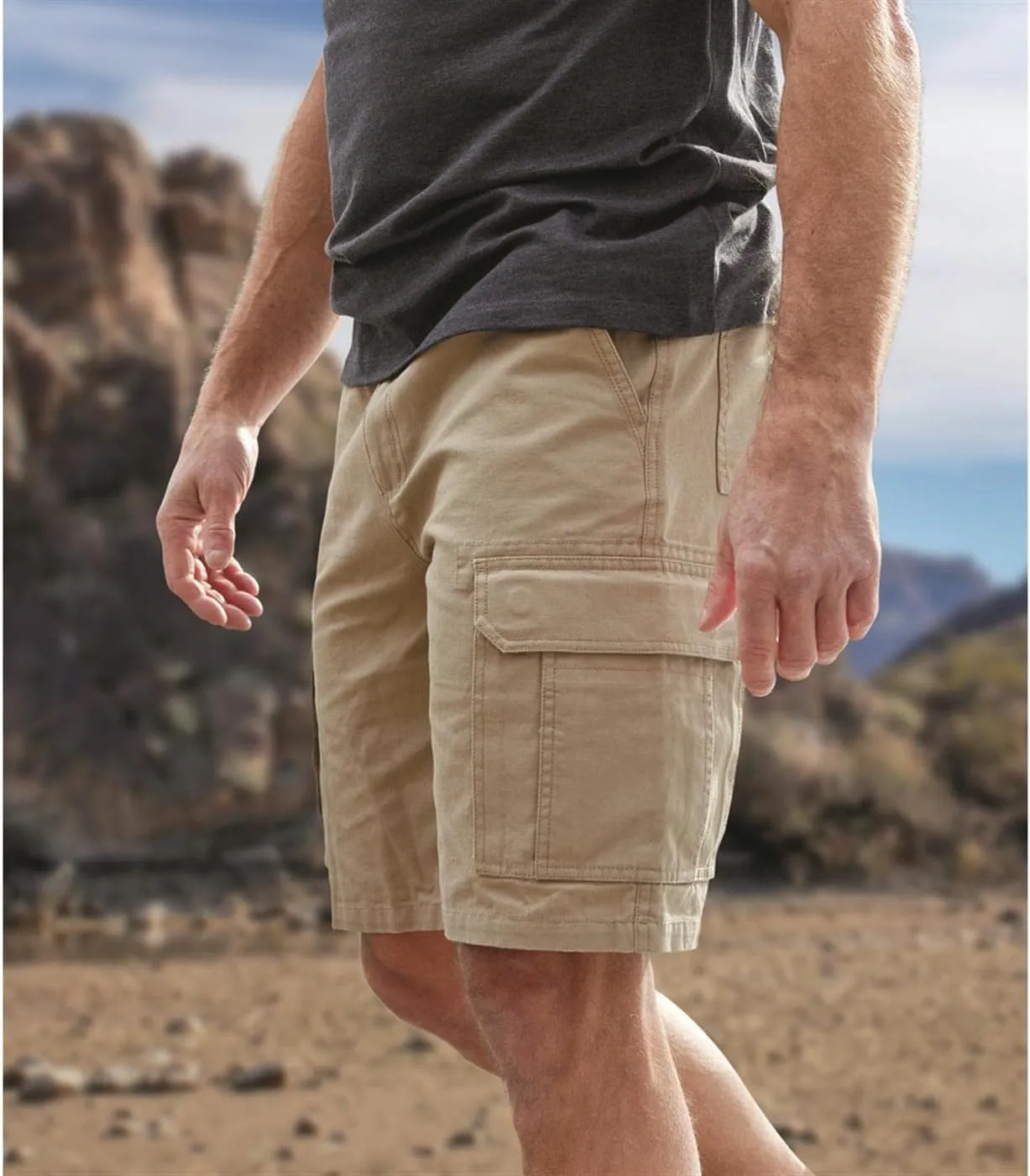 Guide Gear Men's Outdoor 2.0 Cargo Shorts, Fishing, Hiking, Casual, Athletic, Summer, Outdoor Clothing