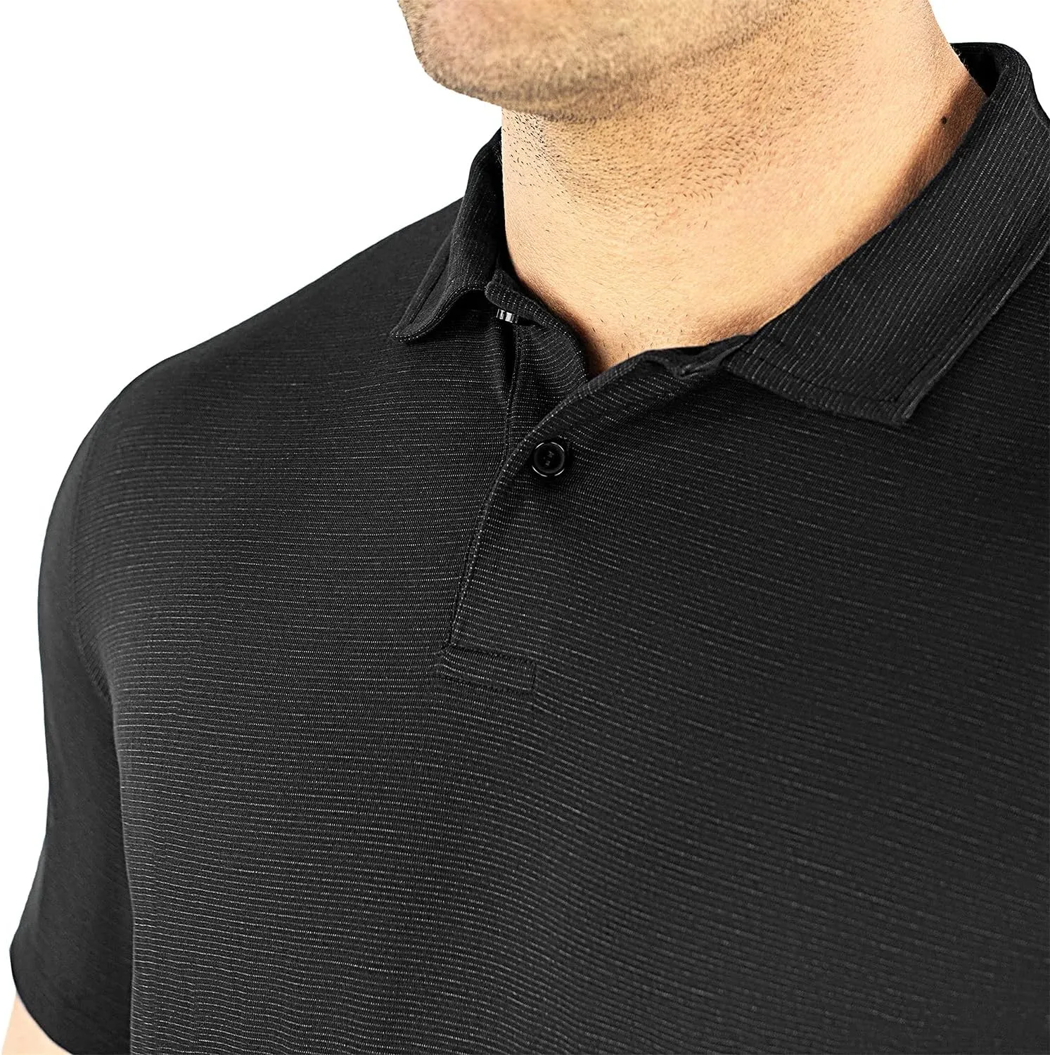 HydraVent Men's Polo Shirts - Quick Dry Athletic Short Sleeve Polo Shirt for Men