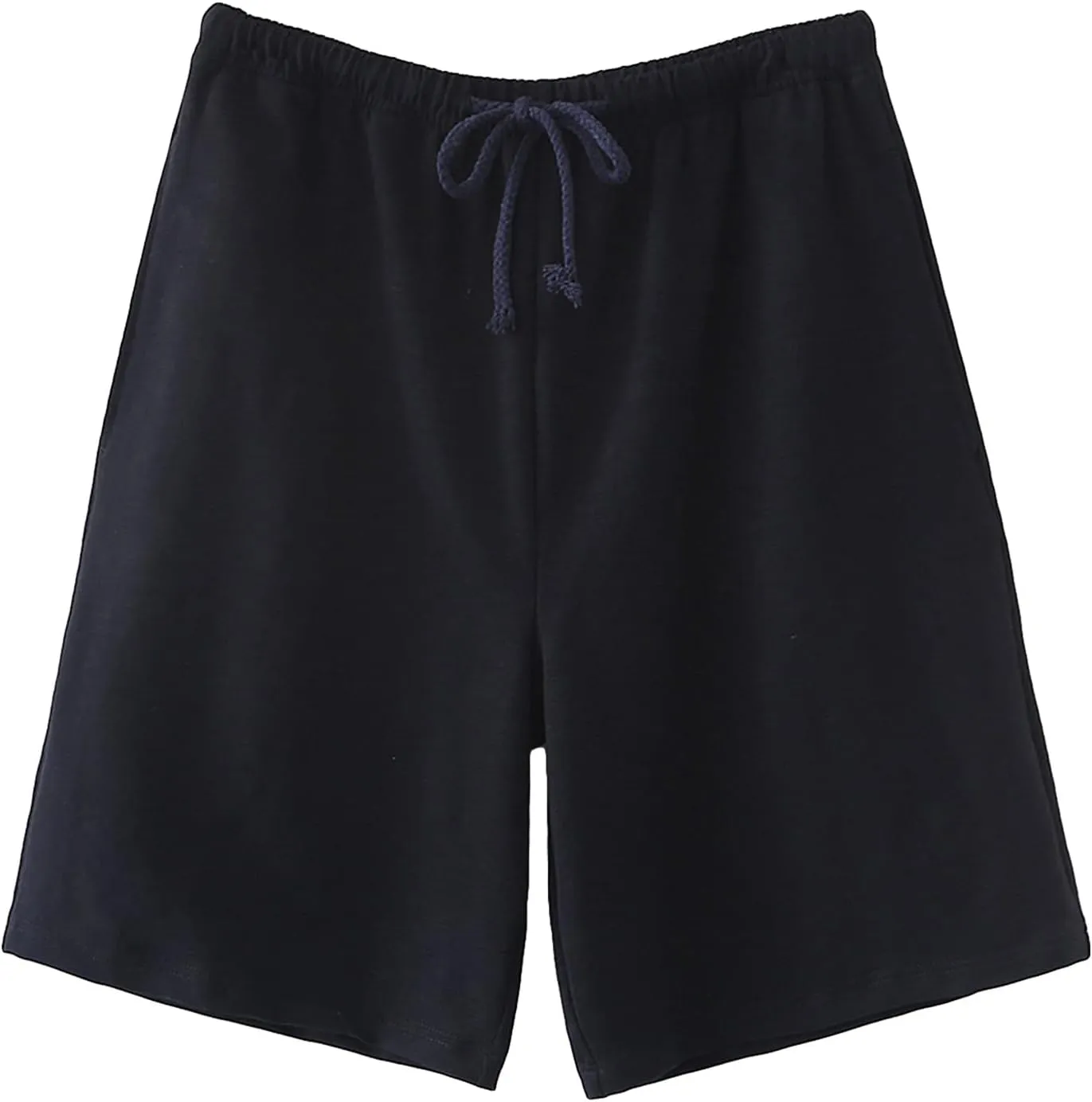 JEShifangjiusu Men's Slim-Fit 7" Short Lounge Shorts with Deep Pockets Summer Lightweight Loose-Fit Stretch Chino Short