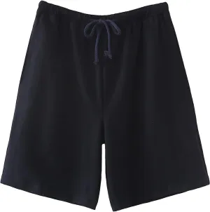 JEShifangjiusu Men's Slim-Fit 7" Short Lounge Shorts with Deep Pockets Summer Lightweight Loose-Fit Stretch Chino Short