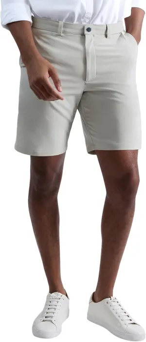 Kenneth Cole REACTION Men's Lightweight Hybrid Stretch Performance Shorts-7 and 9 Inch Inseams