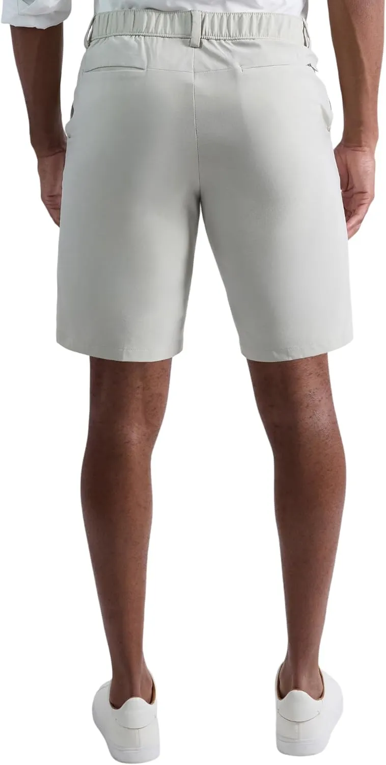 Kenneth Cole REACTION Men's Lightweight Hybrid Stretch Performance Shorts-7 and 9 Inch Inseams