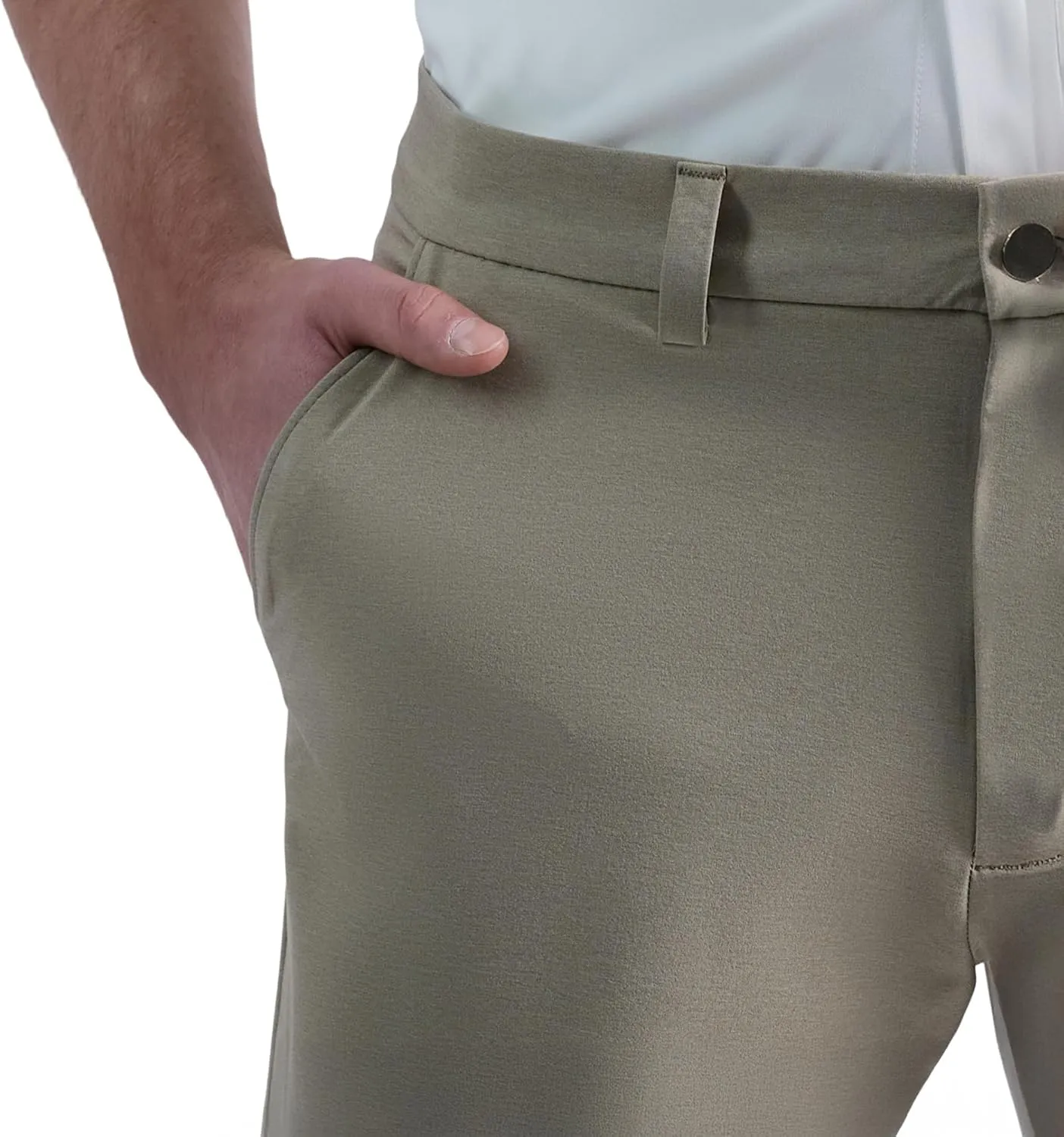 Kenneth Cole REACTION Men's Lightweight Hybrid Stretch Performance Shorts-7 and 9 Inch Inseams