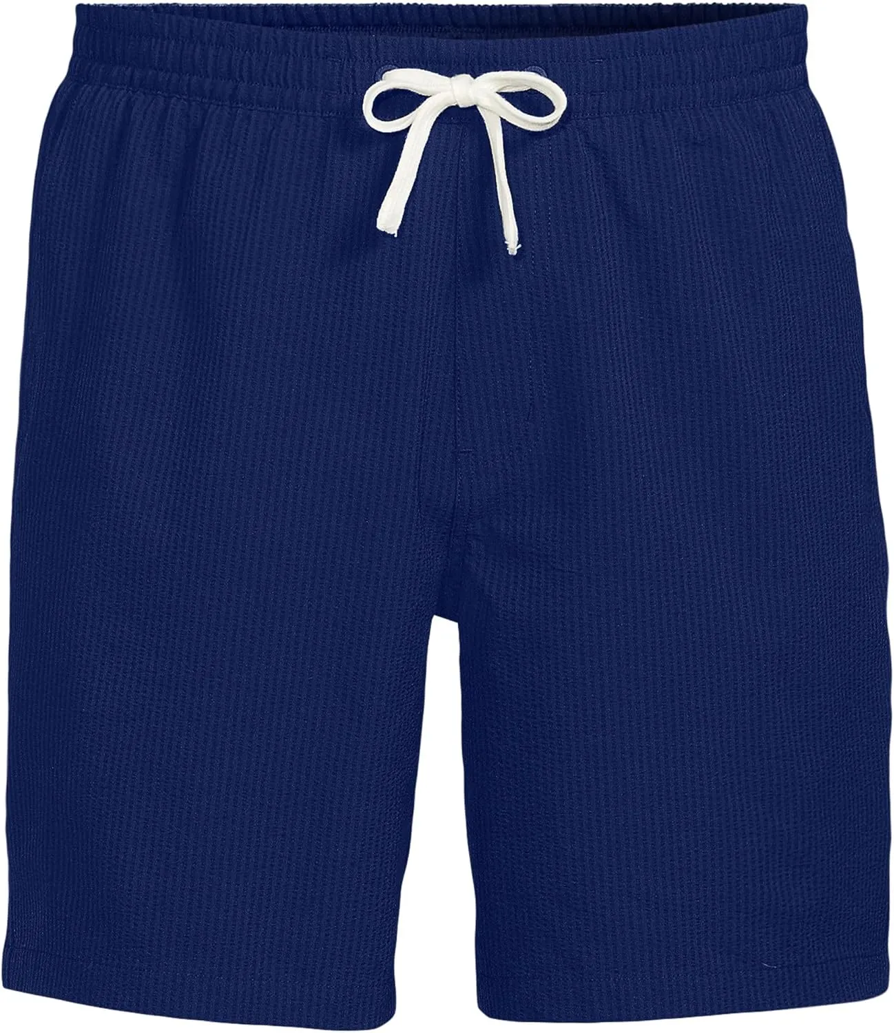 Lands' End Men's 7" Seersucker Beach to Boardwalk Pull On Shorts