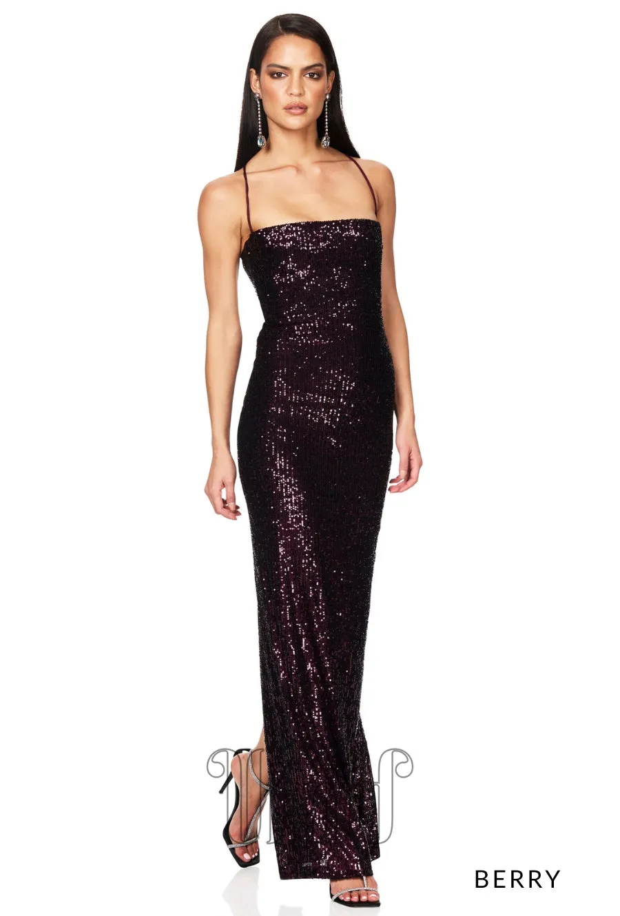 Lumina Lace Back Gown