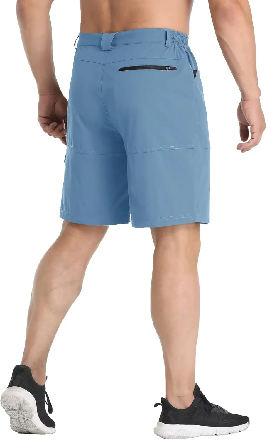 MAGCOMSEN Men's Hiking Cargo Shorts 9" Quick Dry Lightweight Summer Casual Shorts for Men Work Golf Outdoor 5 Pockets
