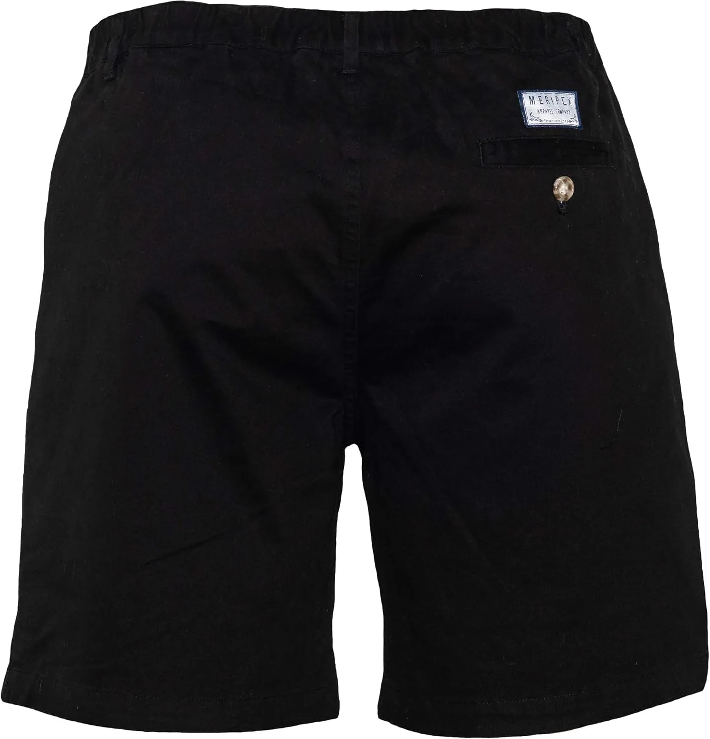 Men's 7" Inseam Elastic-Waist Casual Short Shorts 4-Way Stretch