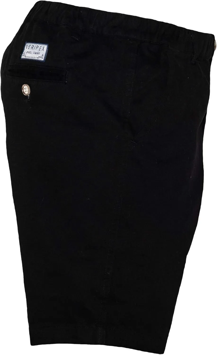 Men's 7" Inseam Elastic-Waist Casual Short Shorts 4-Way Stretch