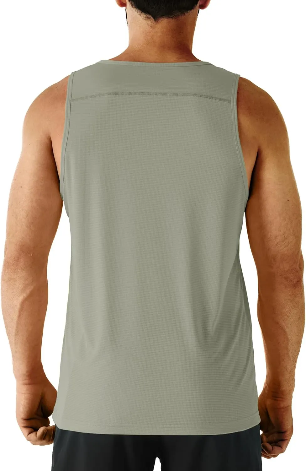 Men's Neon Swim Tank Tops Quick Dry Running Athletic Workout Gym Yoga Swimming Beach Marathon Muscle Sleeveless Shirts