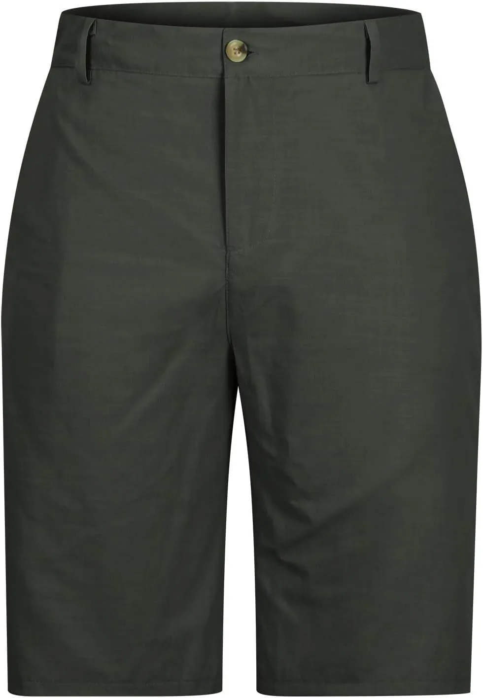Mens Shorts Summer Trendy Cotton Linen Beach Pants Elastic Waist Button Trousers Breathable Running Pants with Pokets
