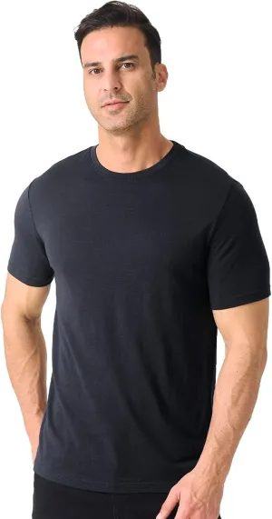 Merino Protect 100% Merino Wool T Shirts for Men Odor Resistance Base Layer Hiking Travel T-Shirt Soft Undershirt