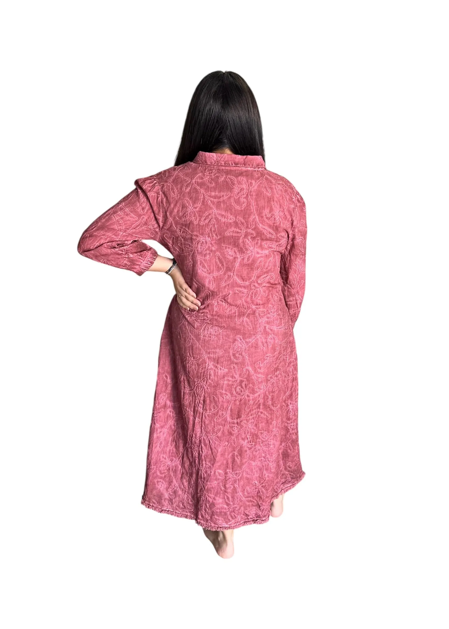 Merlot Flow Dress
