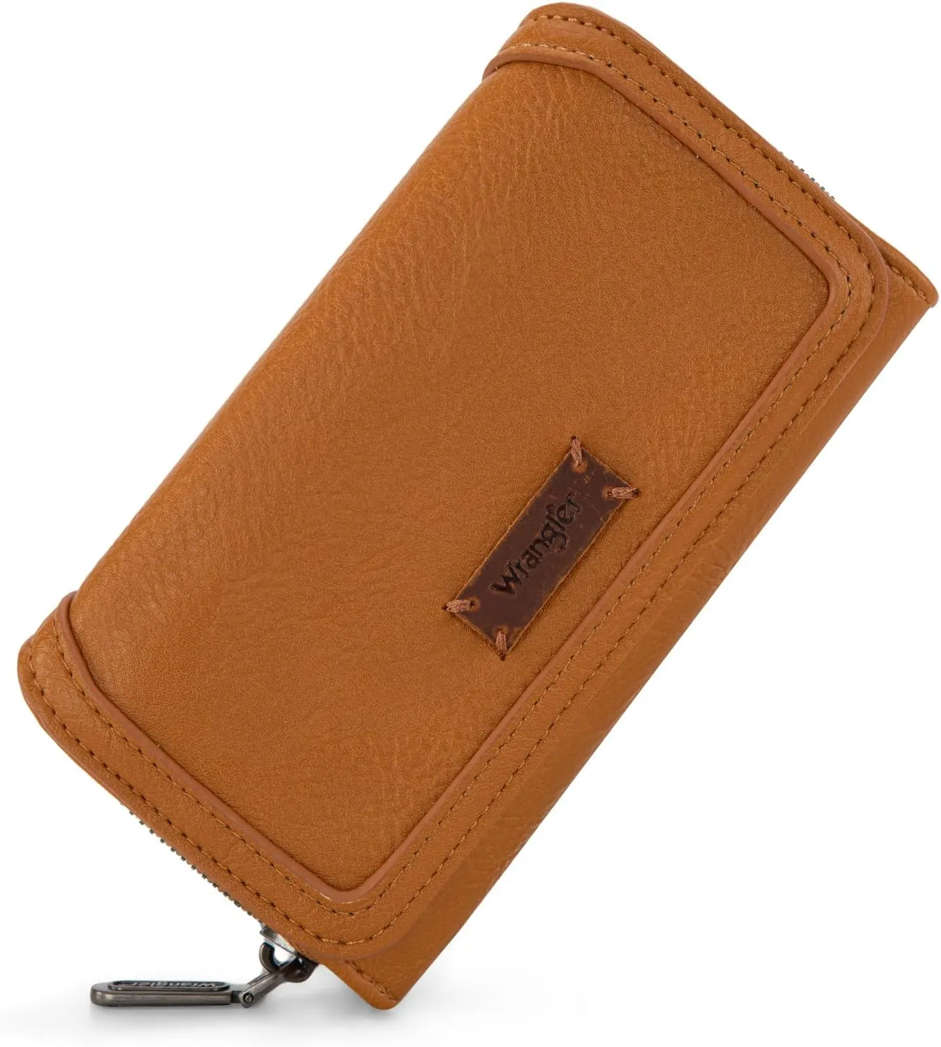 Montana West Wrangler Wallet for Women Minimalist Clutch Wristlet Purse RFID Blocking Credit Card Holder AR-WG155-W062LBR