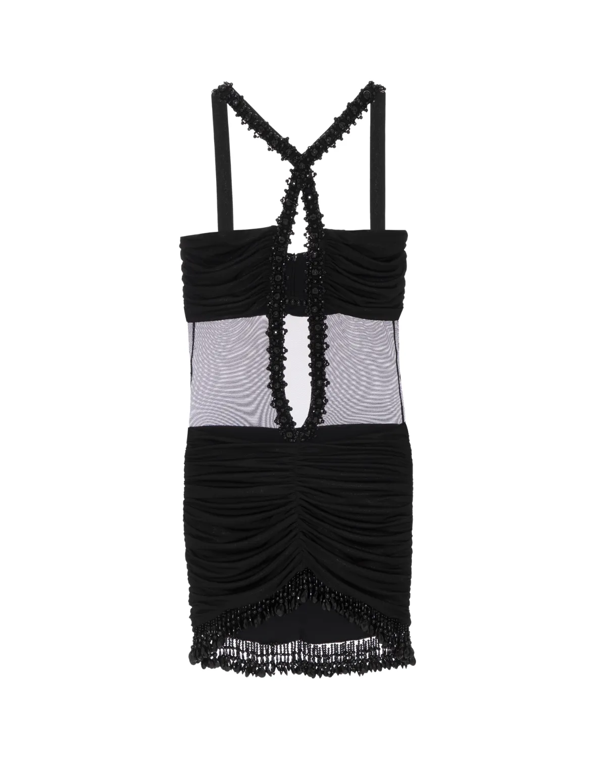 Moonlight Cross-Front Mini Dress