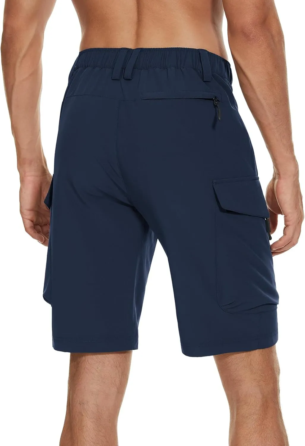 Moosehill Men's Hiking Cargo Shorts with 7 Pockets Quick Dry for Casual Work