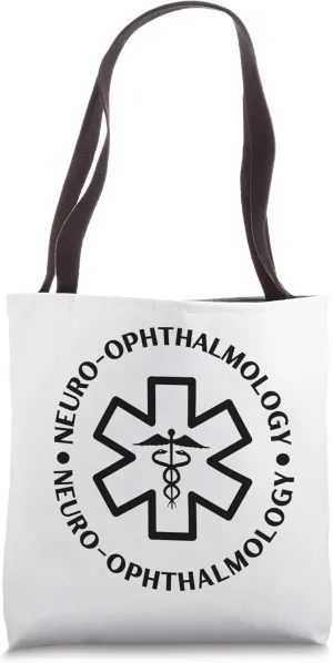 Neuro-ophthalmology Doctor Nurse Medical Caduceus Tote Bag