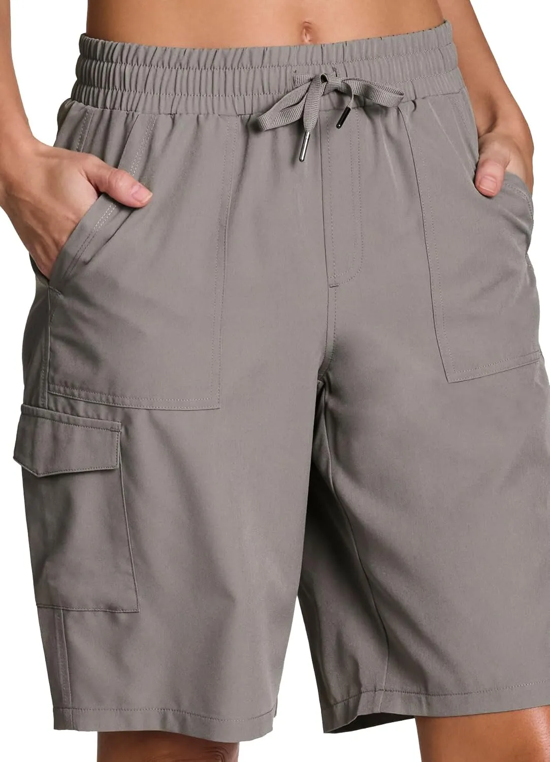 RBX Active Women's Relaxed Fit Breathable Ventilated Stretch Woven Athletic Walking Short with Pockets